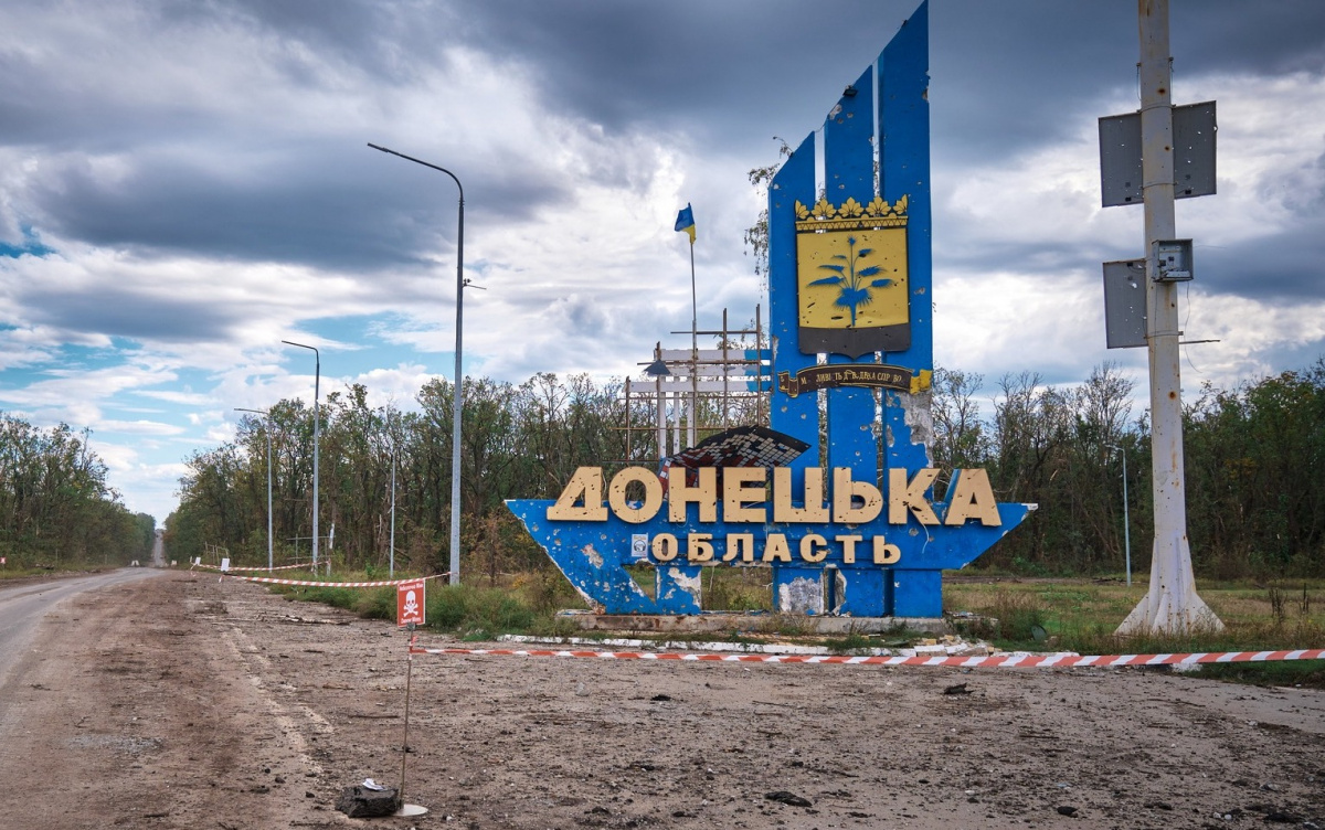 Майже весь Донбас став лінією фронту. Фото: Донецька ОВА