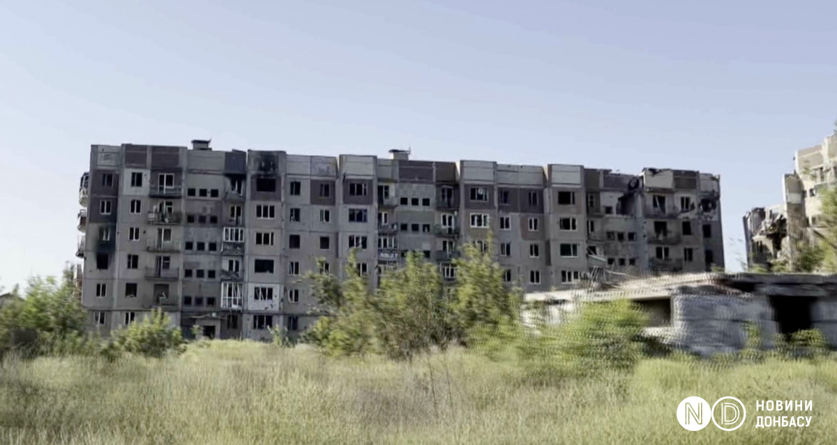  Зруйновані військами РФ будинки в місті Часів Яр. Фото: «Новини Донбасу»