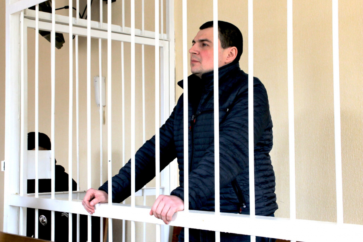 Жителя Лимана Дмитра Герасименка було засуджено за колабораціонізм. Фото: Фото: Олексій Арунян / «Ґрати»