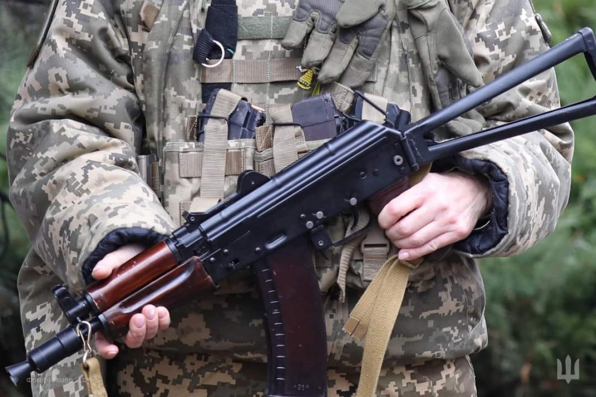 Украинский военный на службе. Фото: Генштаб ВСУ
