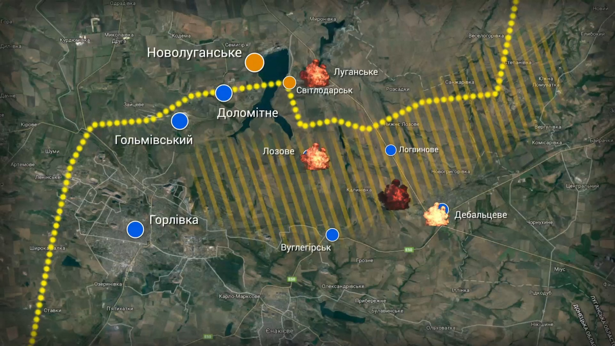 Жители Новолуганского опасаются обстрелов от боевиков после прихода в поселок ВСУ