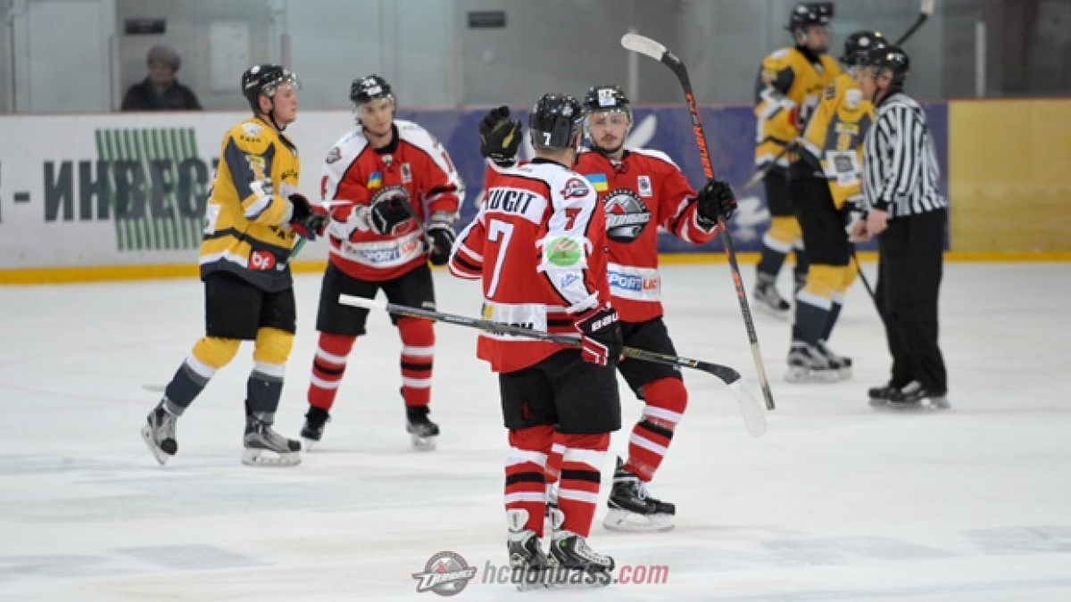 «Донбасс» обыграл «Белый барс» в 29-м туре хоккейной лиги