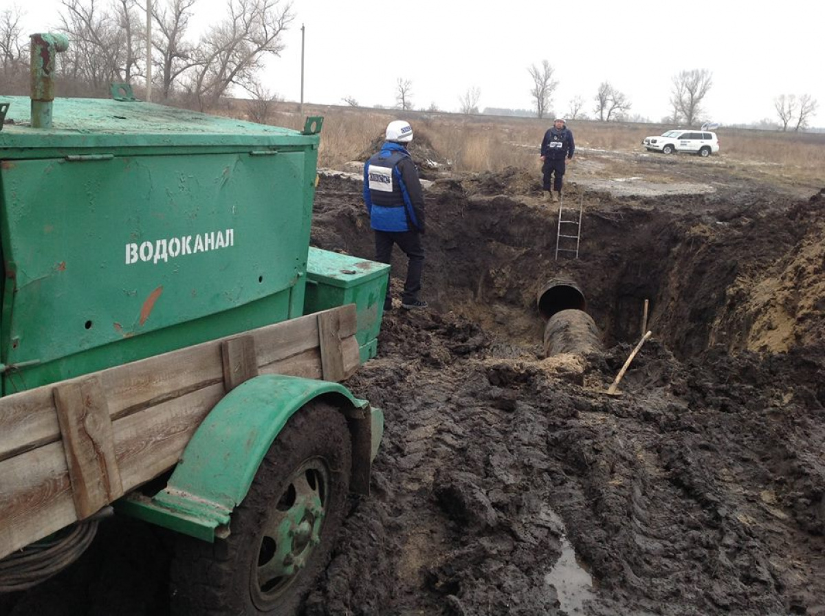 В Луганской области около 250 тысяч человек остались без воды, - ОБСЕ