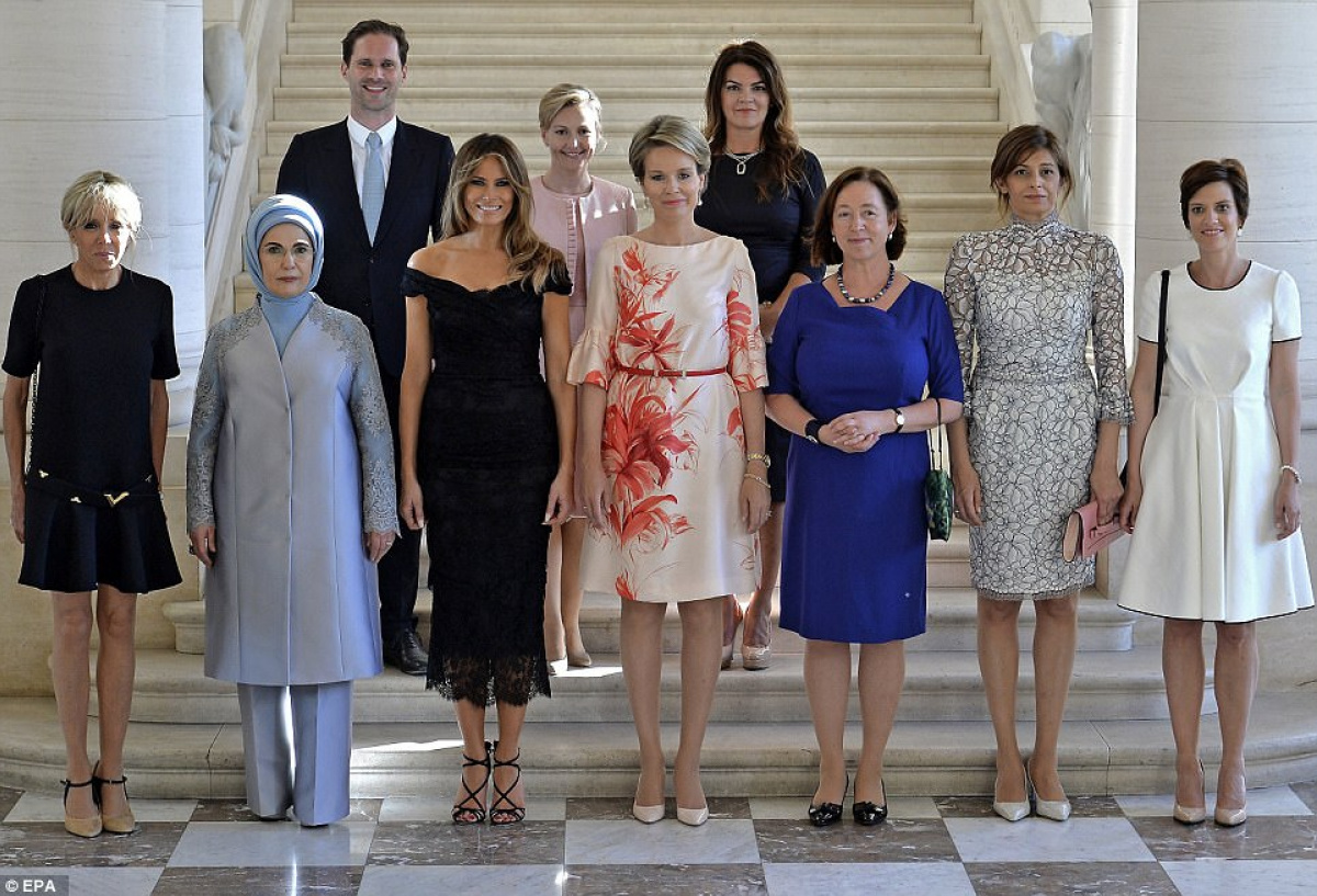 В Клуб первых леди стран НАТО присоединился первый джентльмен