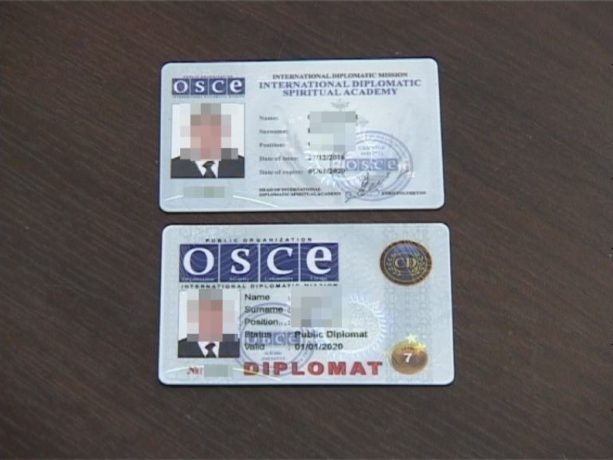Житель Днепра задержан за подделку удостоверения СММ ОБСЕ