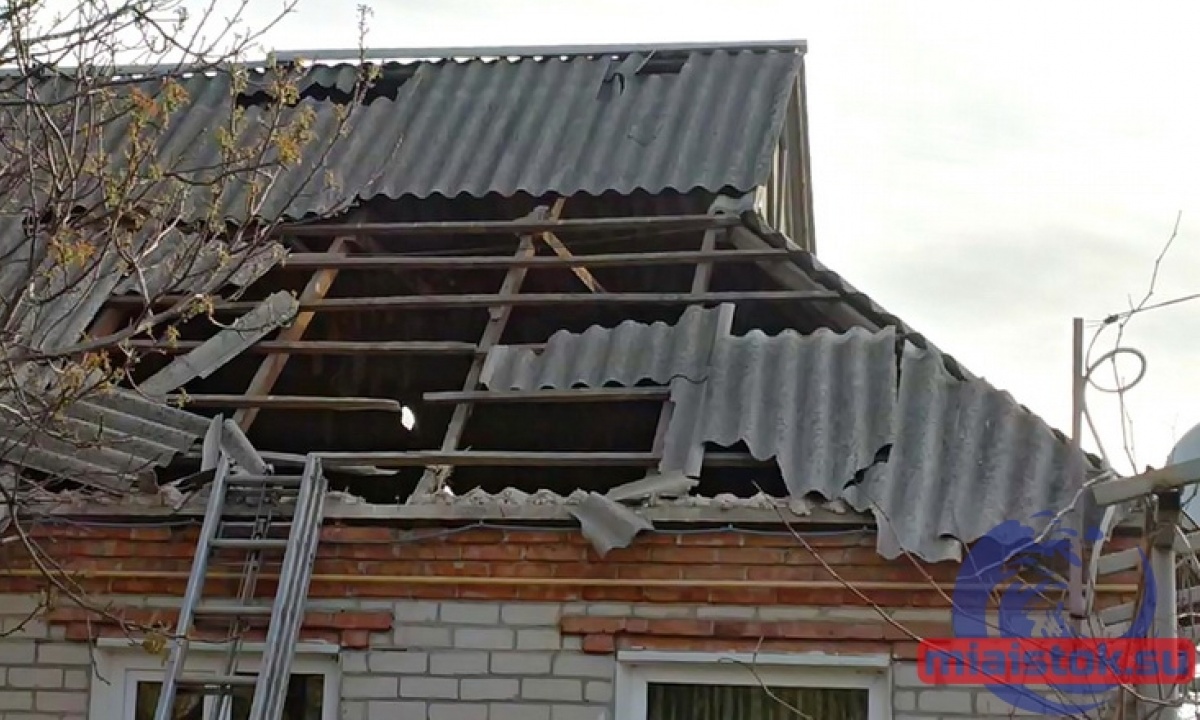 В «ЛНР» заявляют о повреждении жилого дома в поселке Пришиб
