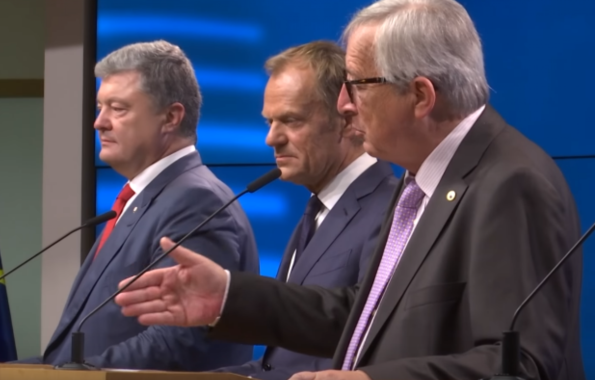 Саммит Украина-ЕС: Властей призывают поддерживать мирное население на неподконтрольных территориях