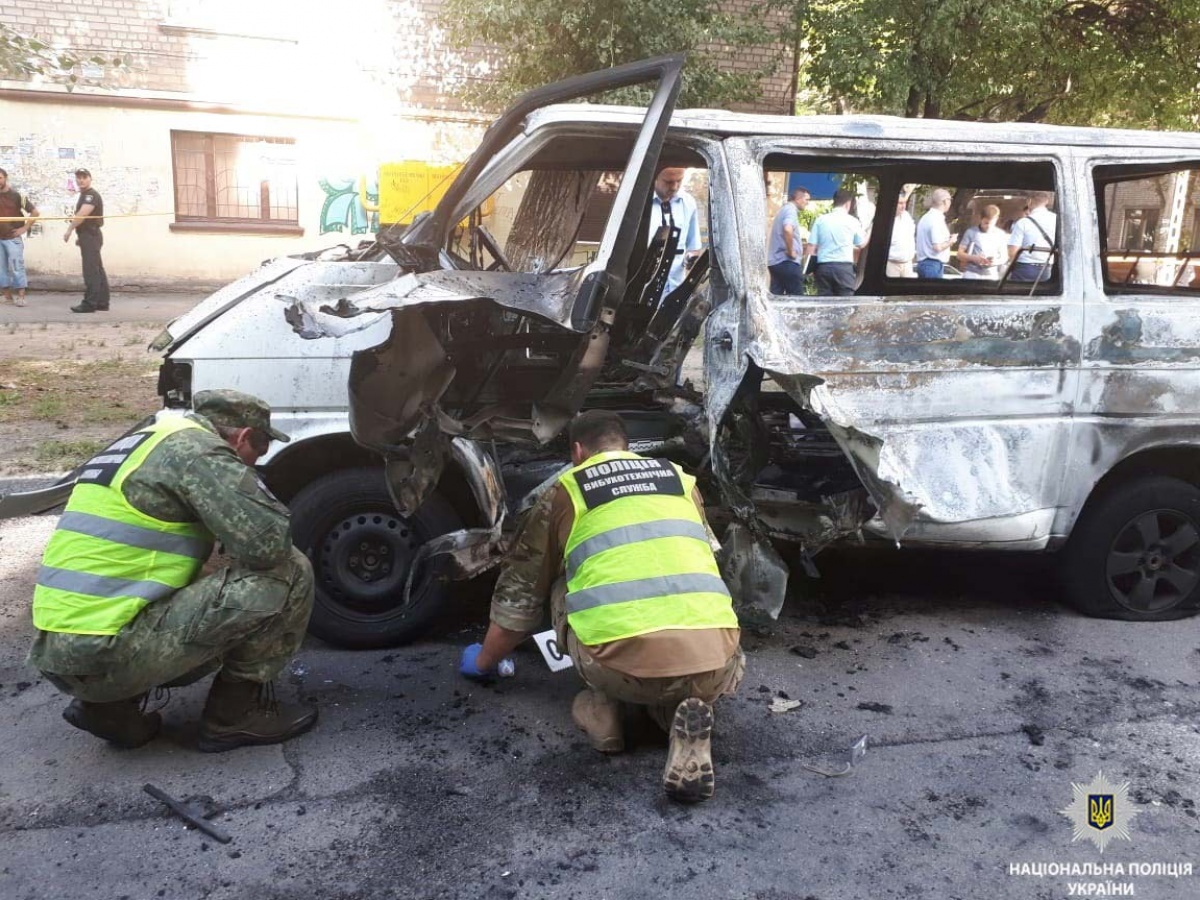 В Днепропетровской области взорвалось авто с депутатом «Батькивщины»