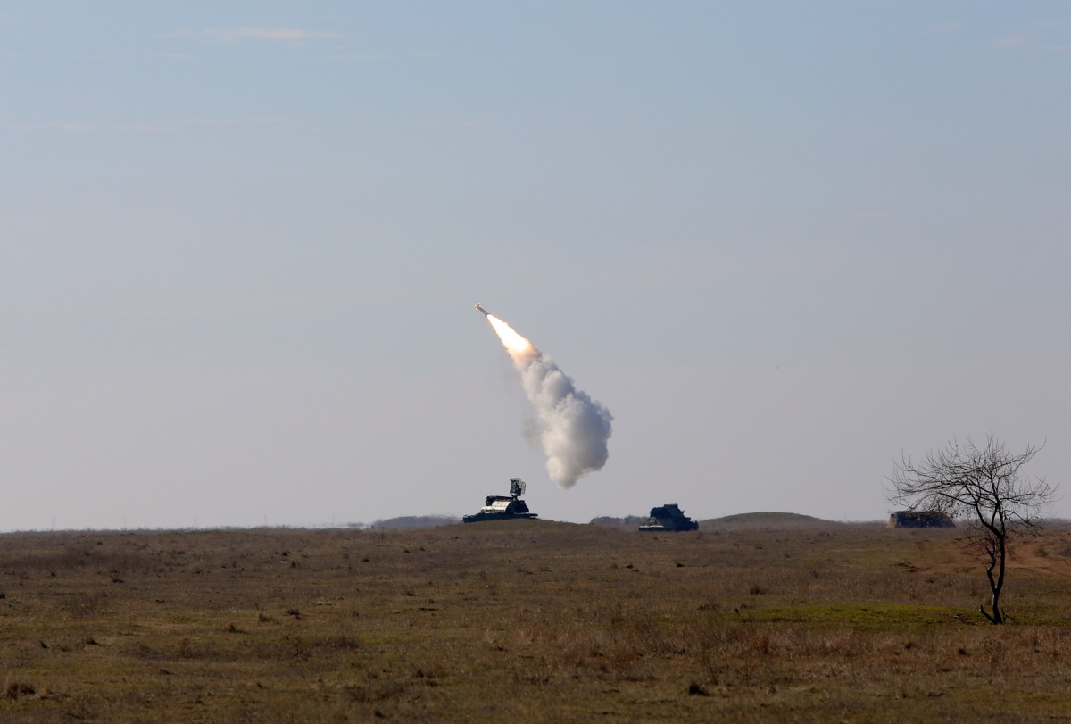 Украинские военные испытали новые зенитные ракетные комплексы 