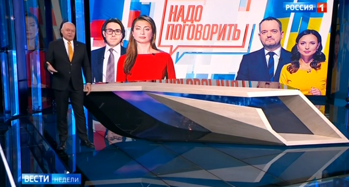 «Россия 1» проведет телемост с каналом соратника Медведчука перед выборами в Раду