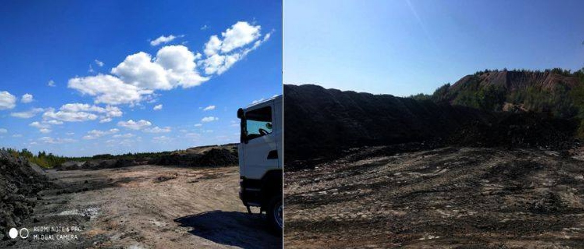 В зоне ООС на Луганщине нашли 50 тысяч тонн нелегального угля