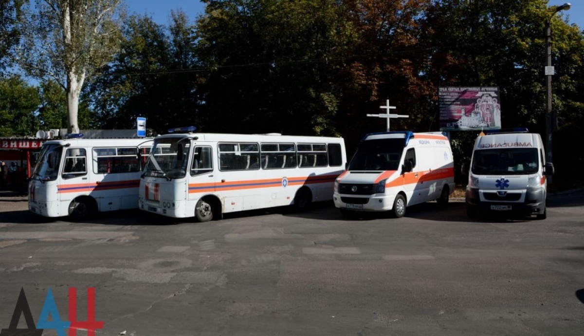 В «ДНР» заявили об отсутствии жертв масштабного пожара в Донецке