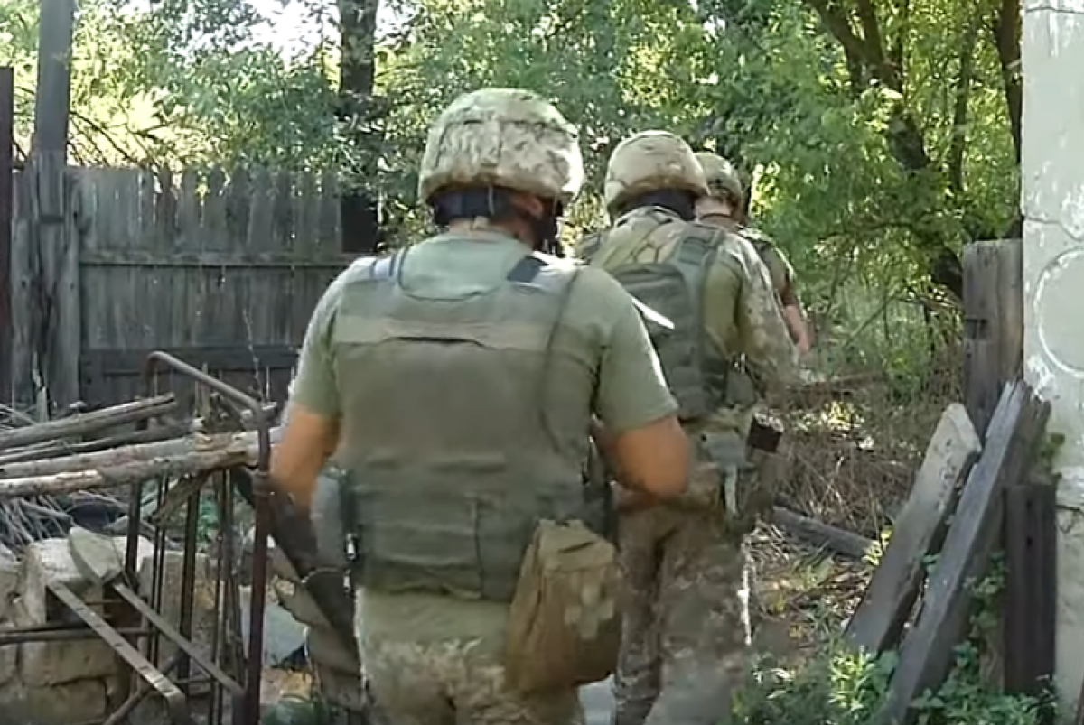 Украинские военные не намерены покидать хутор Вольный 