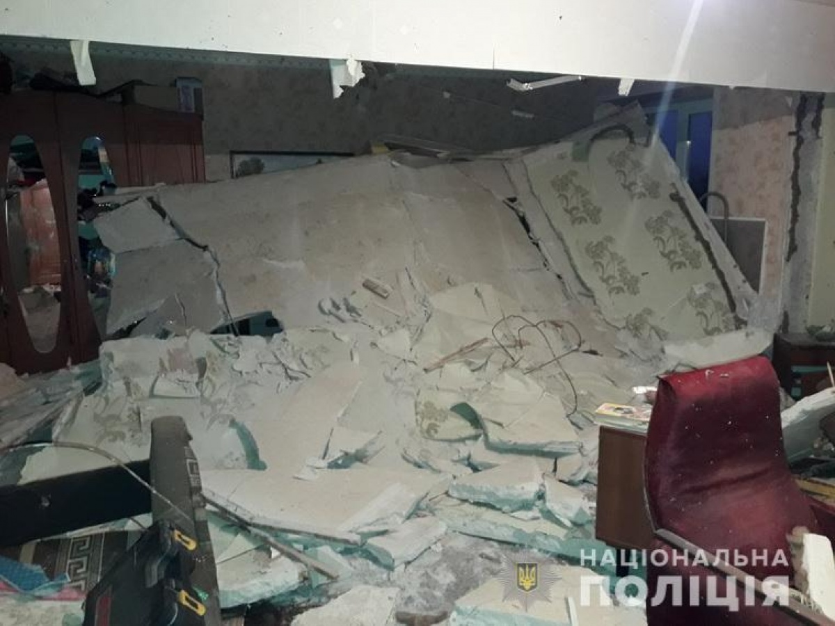 Взрыв газа в пятиэтажном доме на Луганщине: пострадал один человек