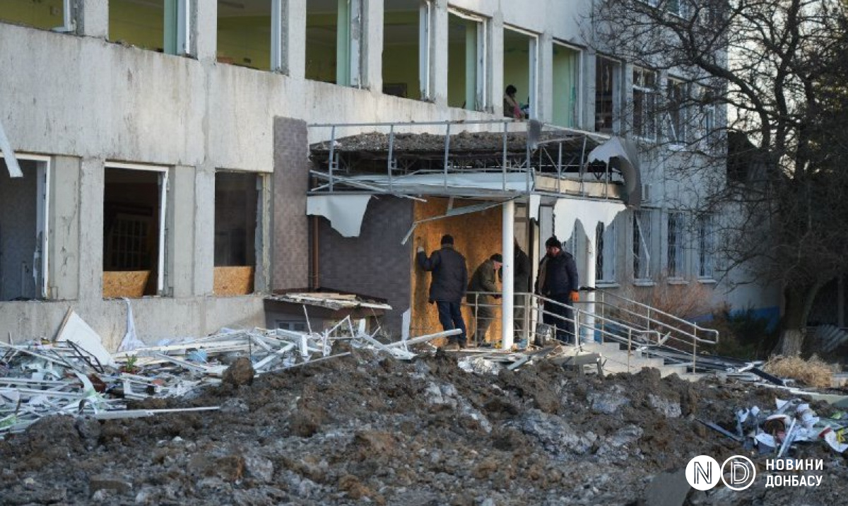 Последствия ракетного удара по Краматорску. Фото: Новости Донбасса