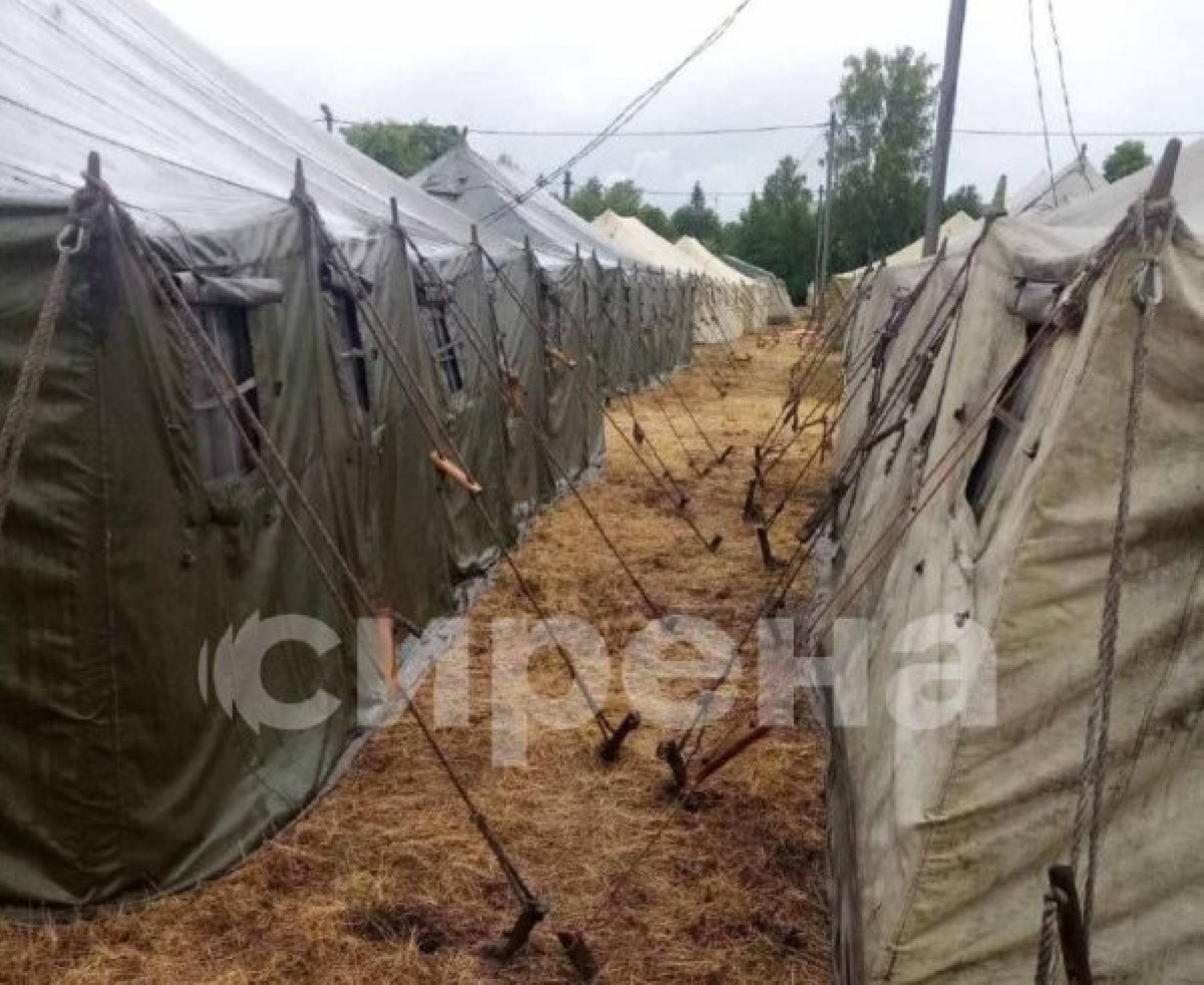 У мережі показали фото табору в Білорусі, де можуть розмістити «вагнерівців»