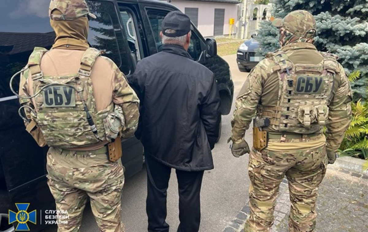 Задержанный бизнесмен перечислил боевикам «ДНР» более 15 млн гривен. Фото: пресс-служба СБУ