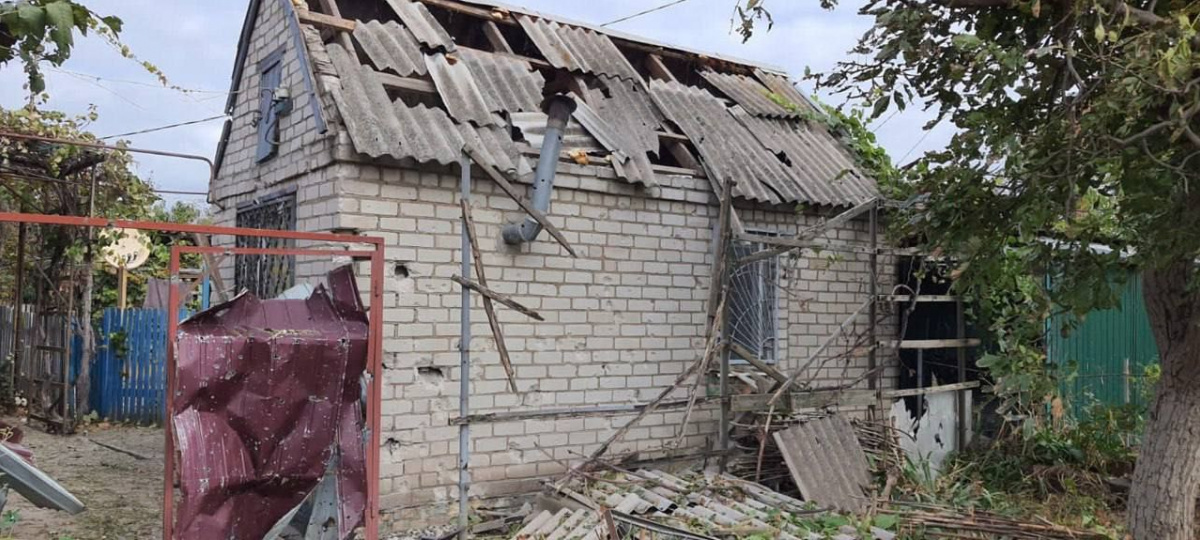 Никопольский район Днепропетровской области целый день был под обстрелом. Фото: Сергей Лысак/Telegram 