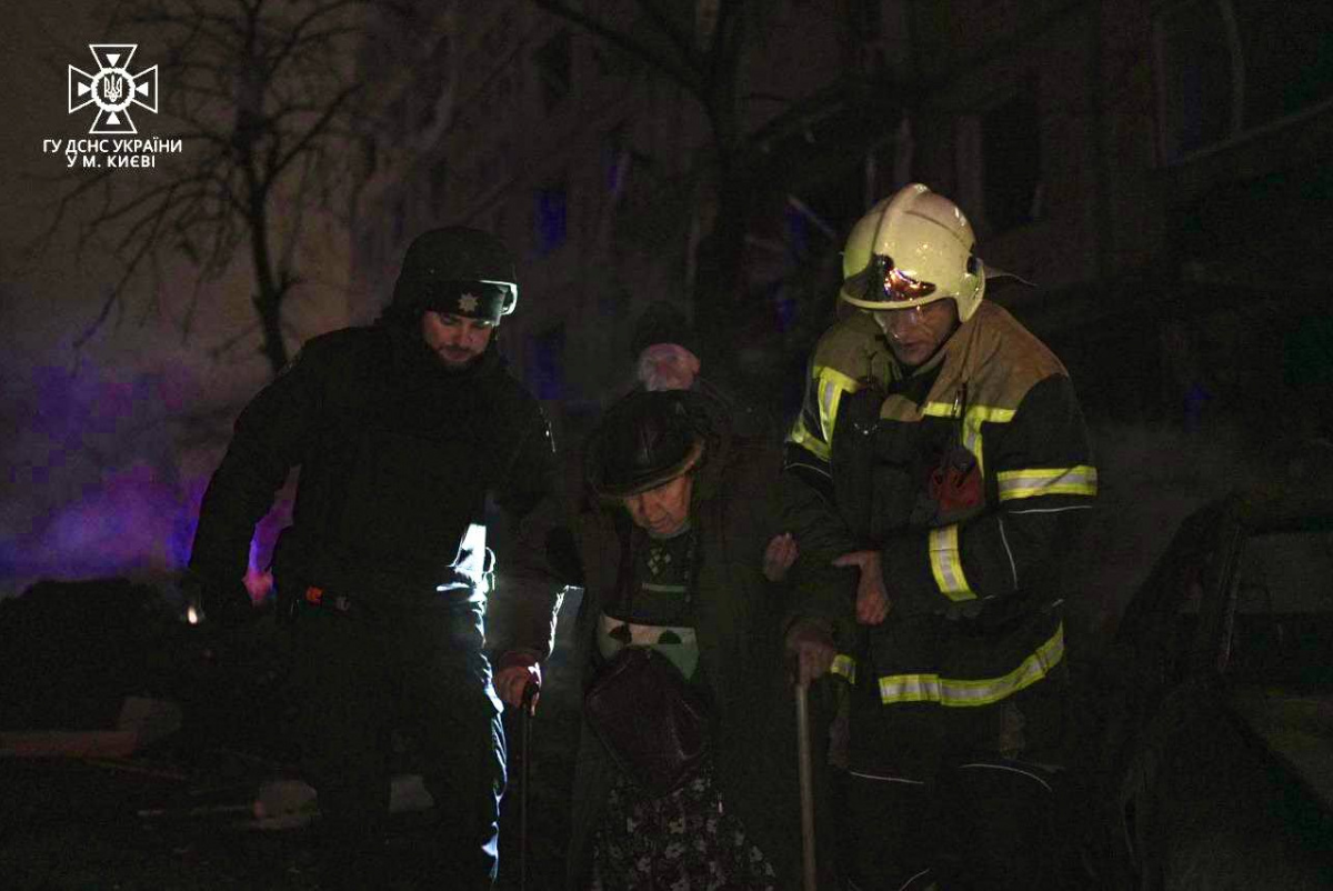 Оккупанты атаковали Киев. Фото: МВД