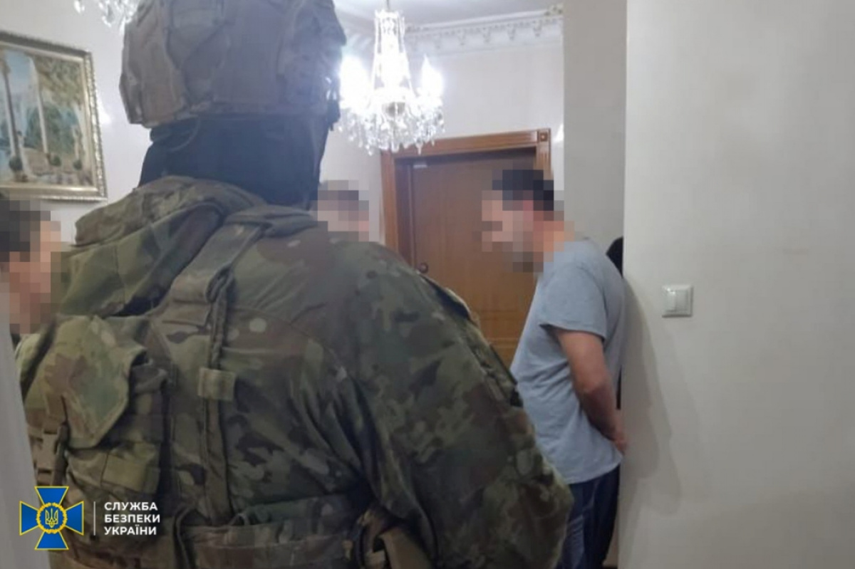 В Киеве задержали спонсора войны РФ. Фото: СБУ