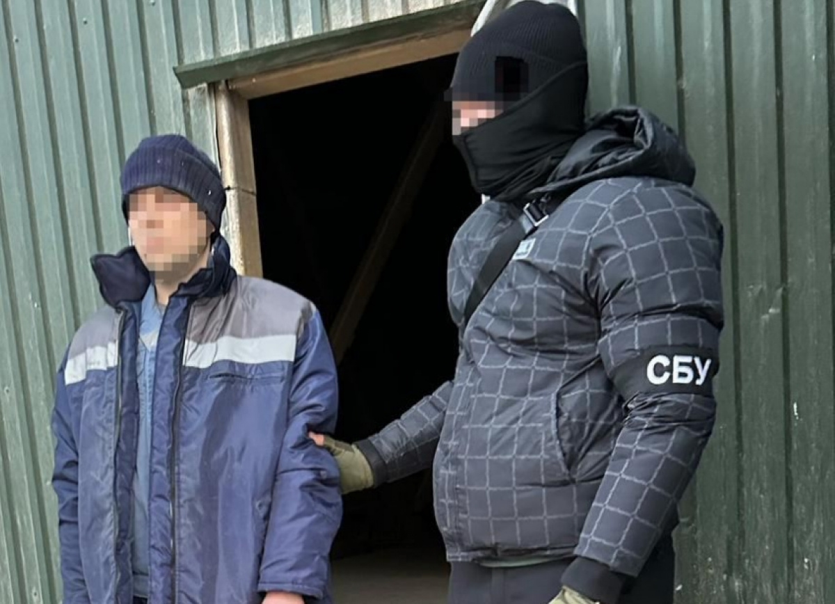 Задержан коллаборант в Николаеве. Фото: СБУ