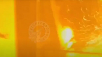 Останнє відео з БДК "Цезар Куніков" перед вибухом. Фото: кадр із відео