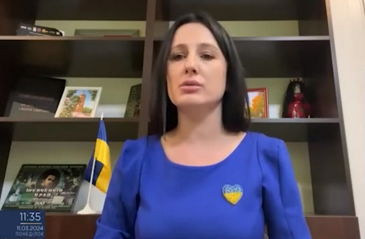 Ирина Борзова народная депутатка ВРУ. Фото: кадр из видео