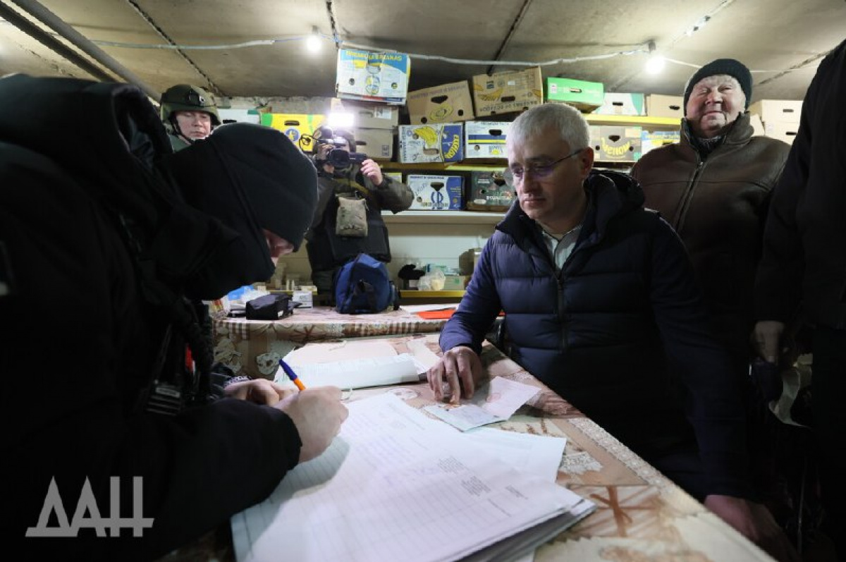 В разрушенной Россией Авдеевке проводят «выборы». Фото: ДАН 