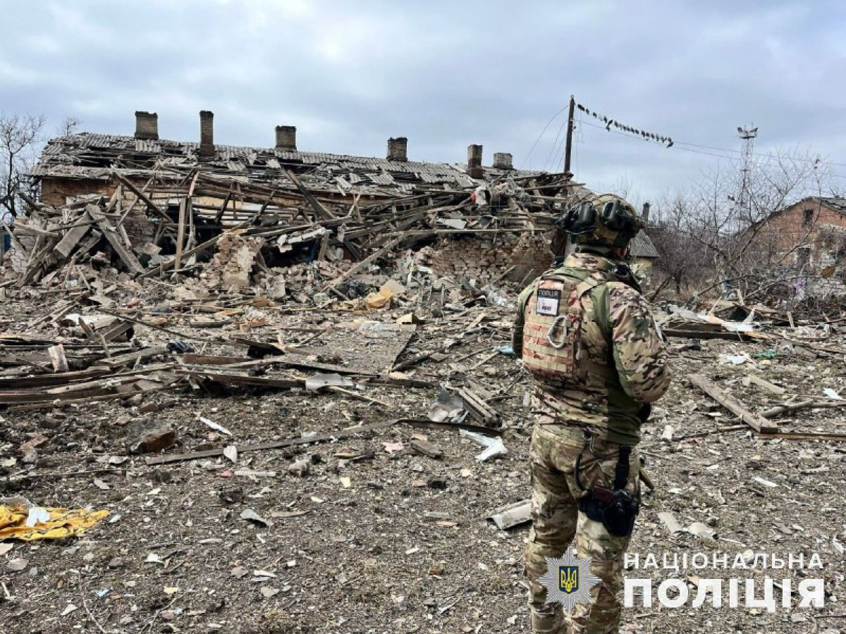 Окупанти за добу атакували Донеччину. Фото: поліція 