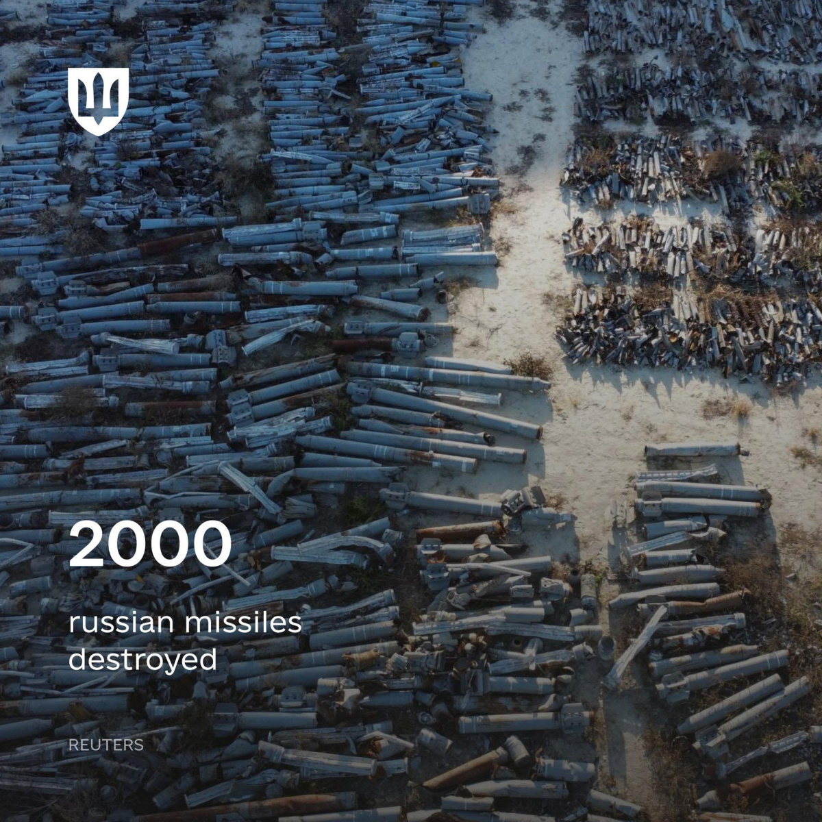 Українська ППО збила понад 2 тисячі ракет росіян. Фото: Міноборони України