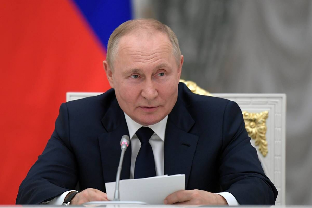 Президент РФ Владимир Путин заявил, что более трёх миллионов жителей  захваченных территорий Украины получили российские паспорта. Фото: ТАСС 