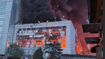 Трипільська ТЕС у Київській області повністю знищена внаслідок російського удару.