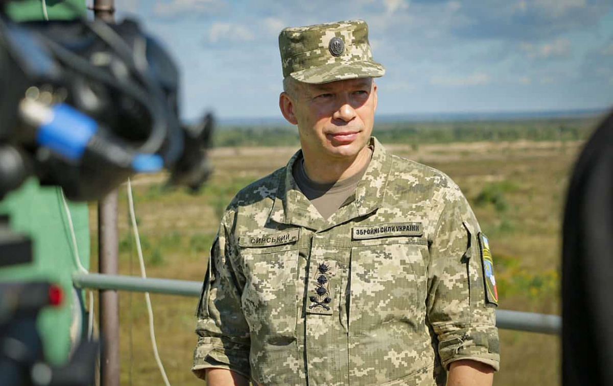 Сырский сделал заявление в 10 годовщину начала АТО. Фото: armyinform.com.ua