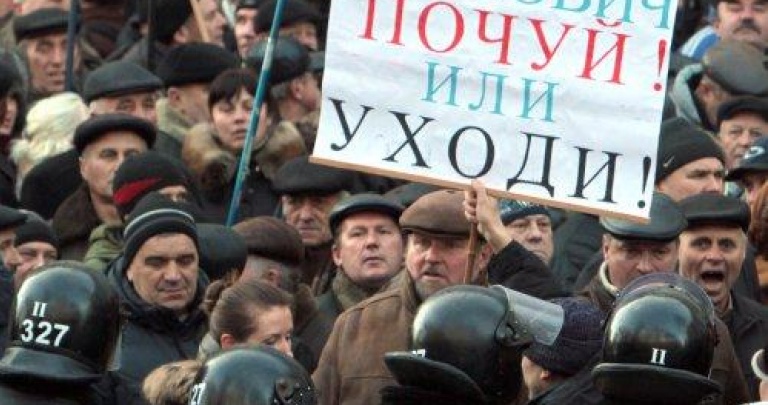 На Донбассе становится громче голос протестующих