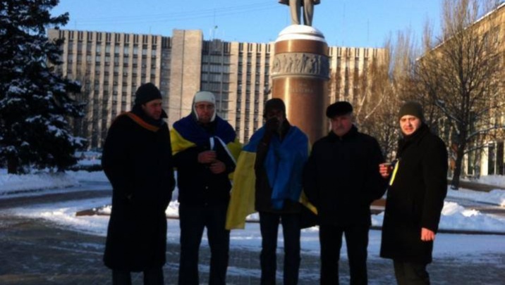 Донецкий Евромайдан собрался в 5 утра