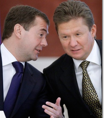 Миллер нажаловался Медведеву на Украину