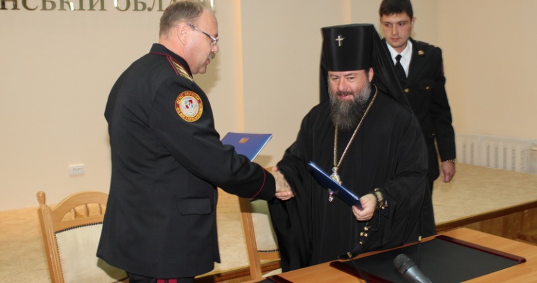 Луганские спасатели договорились с церковью предотвращать чрезвычайные ситуации