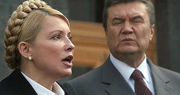Тимошенко обошла Януковича в рейтинге