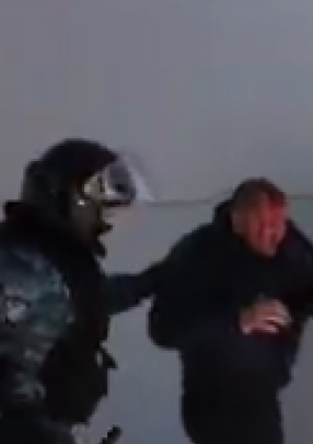 В Донецке митинг в поддержку власти: мужчине разбили голову - фото и видео