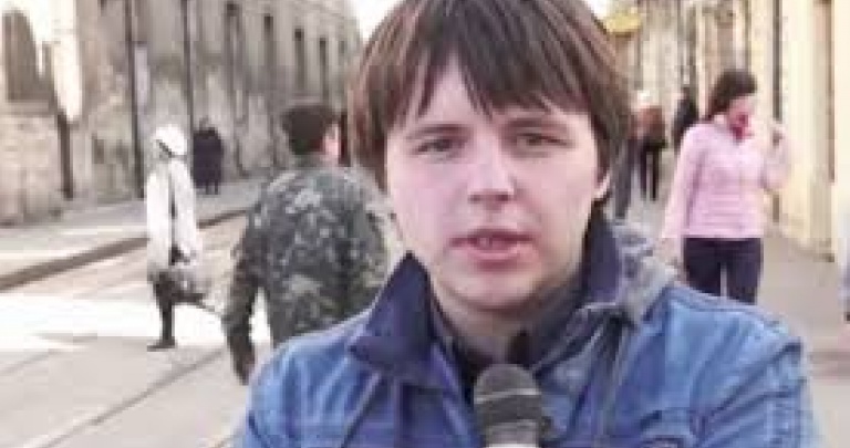 Журналист Антон Скиба на свободе