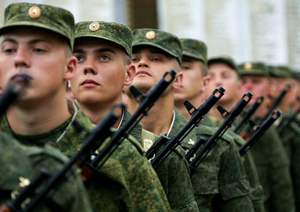 Призыв в армию России. Фото: Минобороны РФ