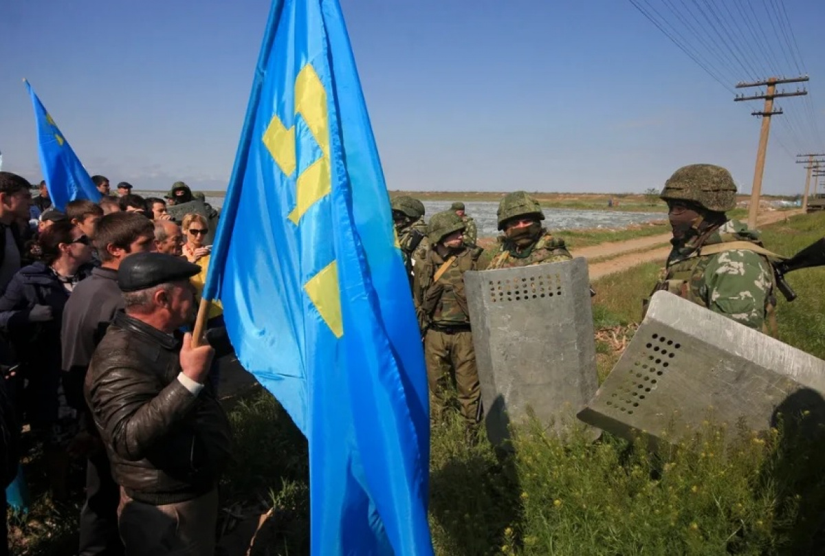 Сопротивление крымских татар на полуострове продолжается. Фото: Mustafa Osmanov
