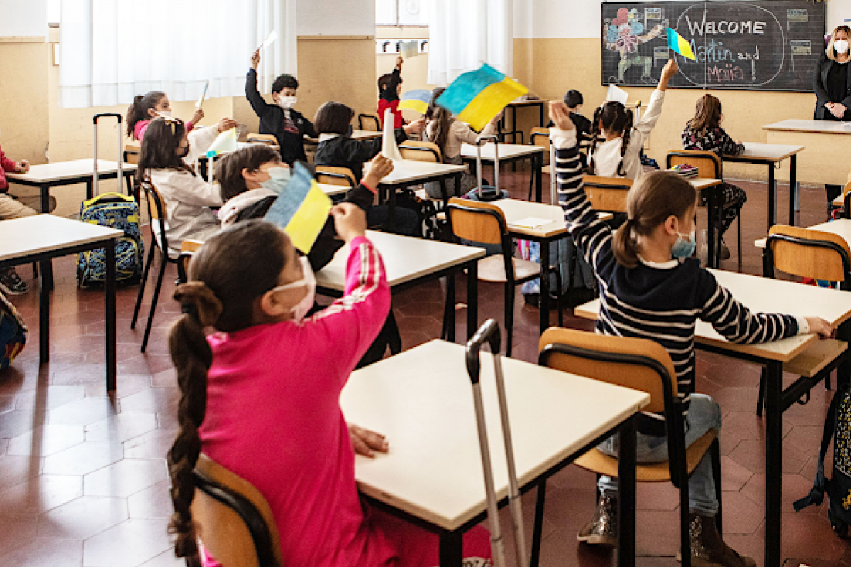 Навчання українських дітей у Євросоюзі. Фото: European Commission