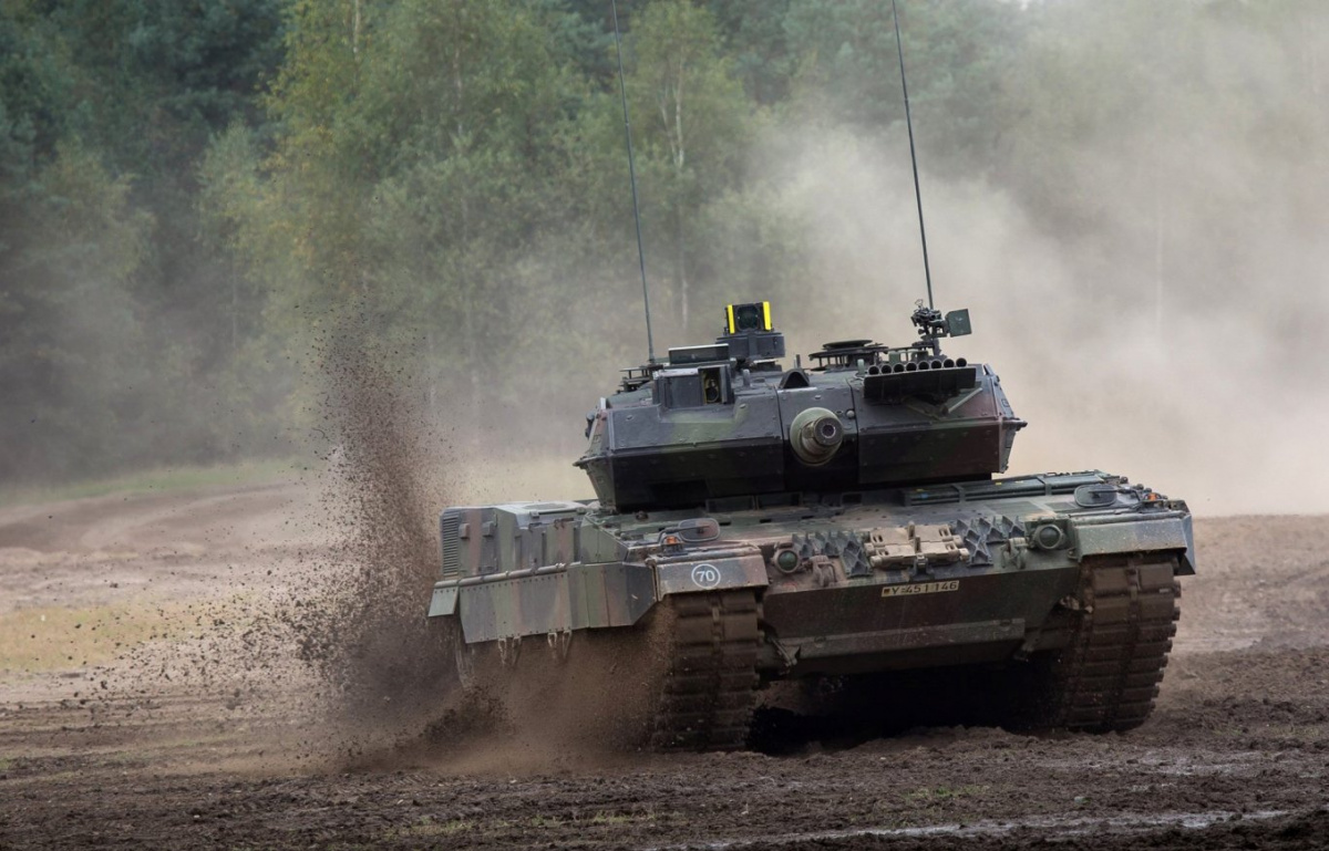 Танк Leopard 2A7. Фото: bundeswehr.de