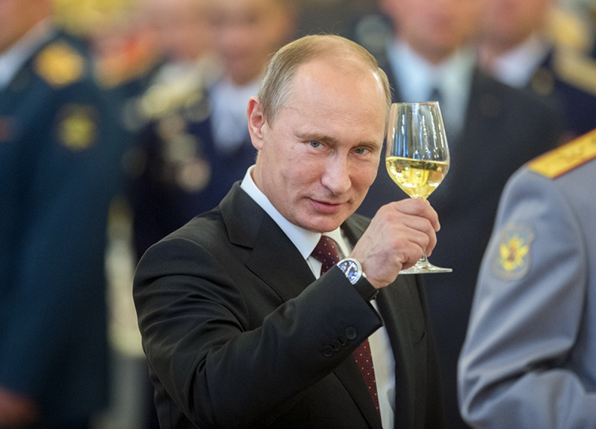 Владимир Путин, похоже, рассчитывает на единомышленников на Западе. Фото: Сергей Гунеев / «РИА Новости» / пресс-служба президента РФ