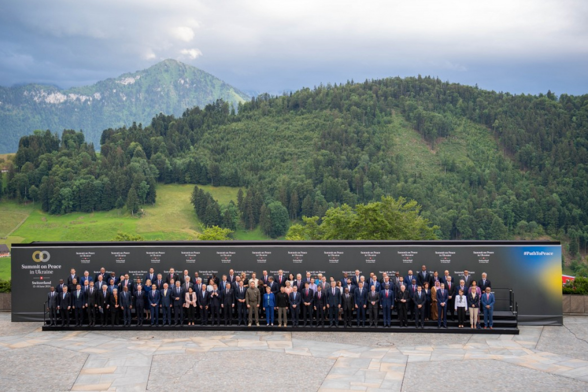 Участники саммит мира в Швейцарии. Фото: пресс-служба президента Украины