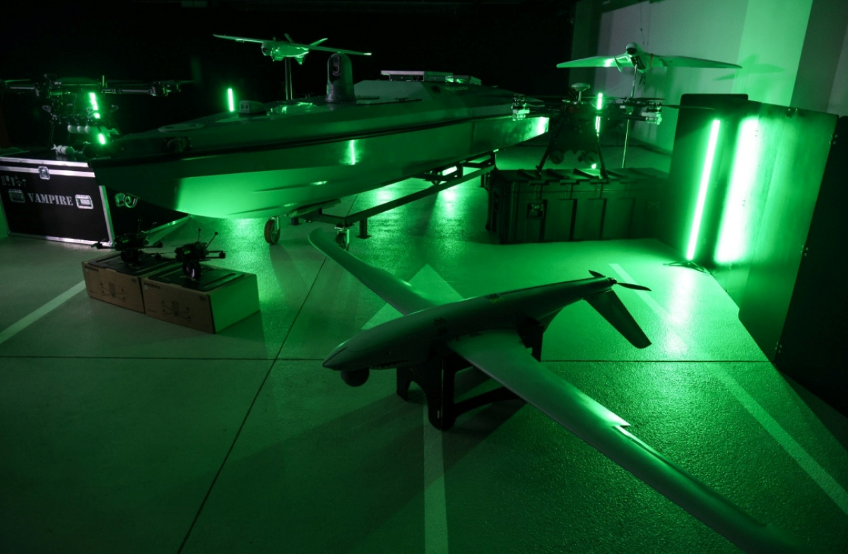 Современные дроны, которые изобрели в Украине. Фото: Министерство обороны Украины