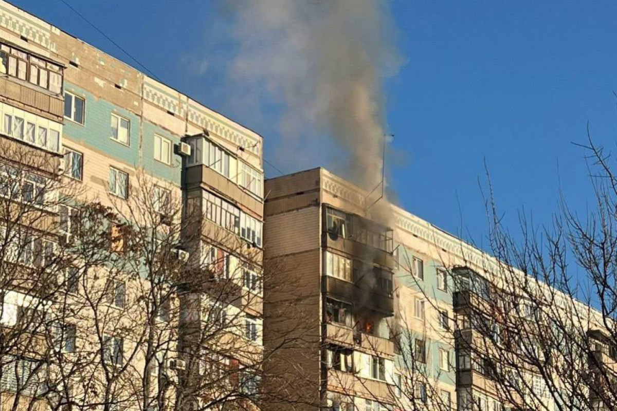 Последствия прилета в Краматорске. Фото: Краматорская ВА