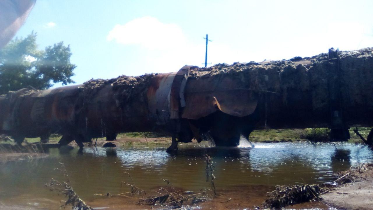 Колоссальная утечка воды». В Горловке поврежден канал Северский  Донец-Донбасс - 22 июля 2020 :: Новости Донбасса