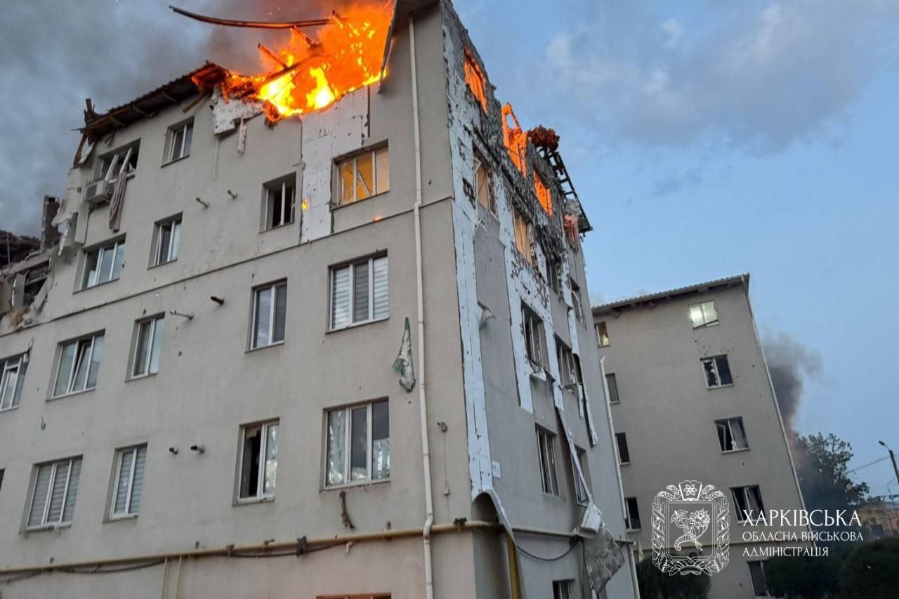 Последствия утреннего удара по Харькову. 18 августа 2025 года